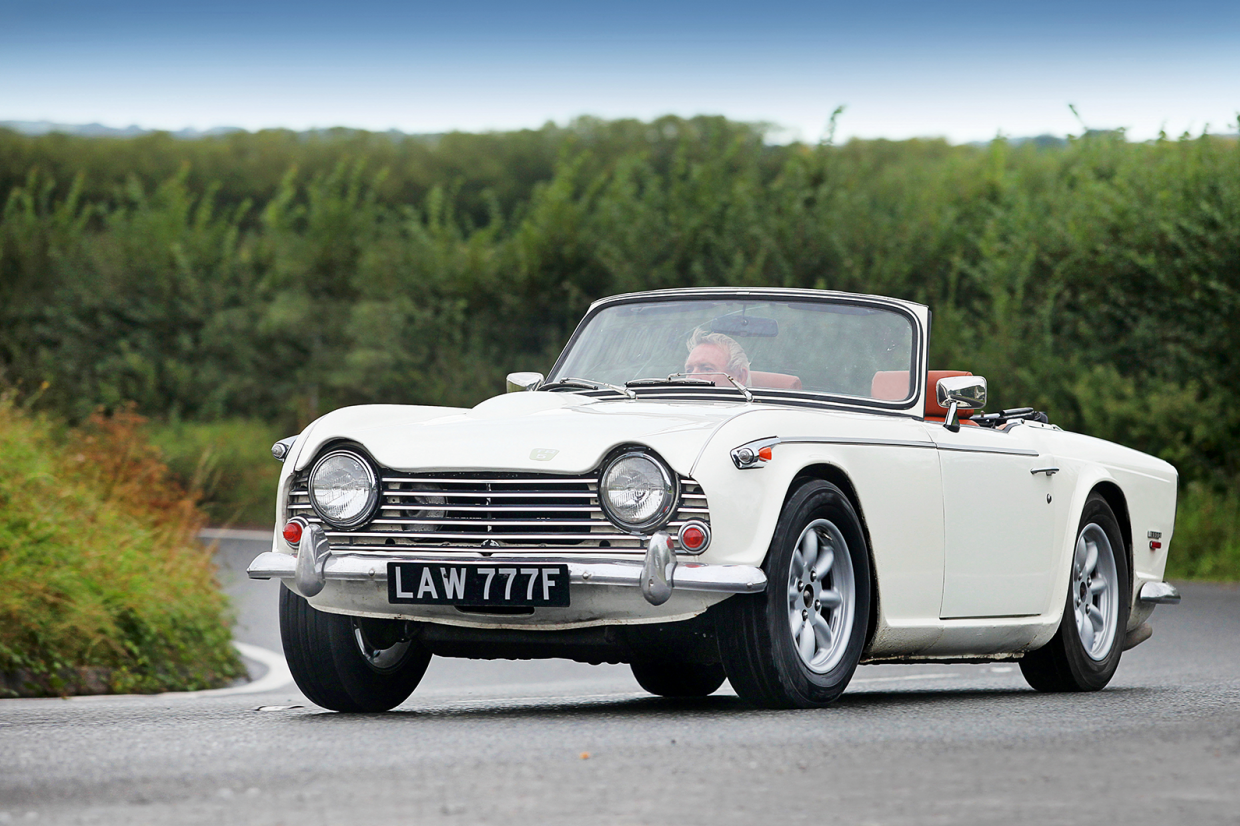 Triumph tussle TR5 vs TR6 Classic & Sports Car